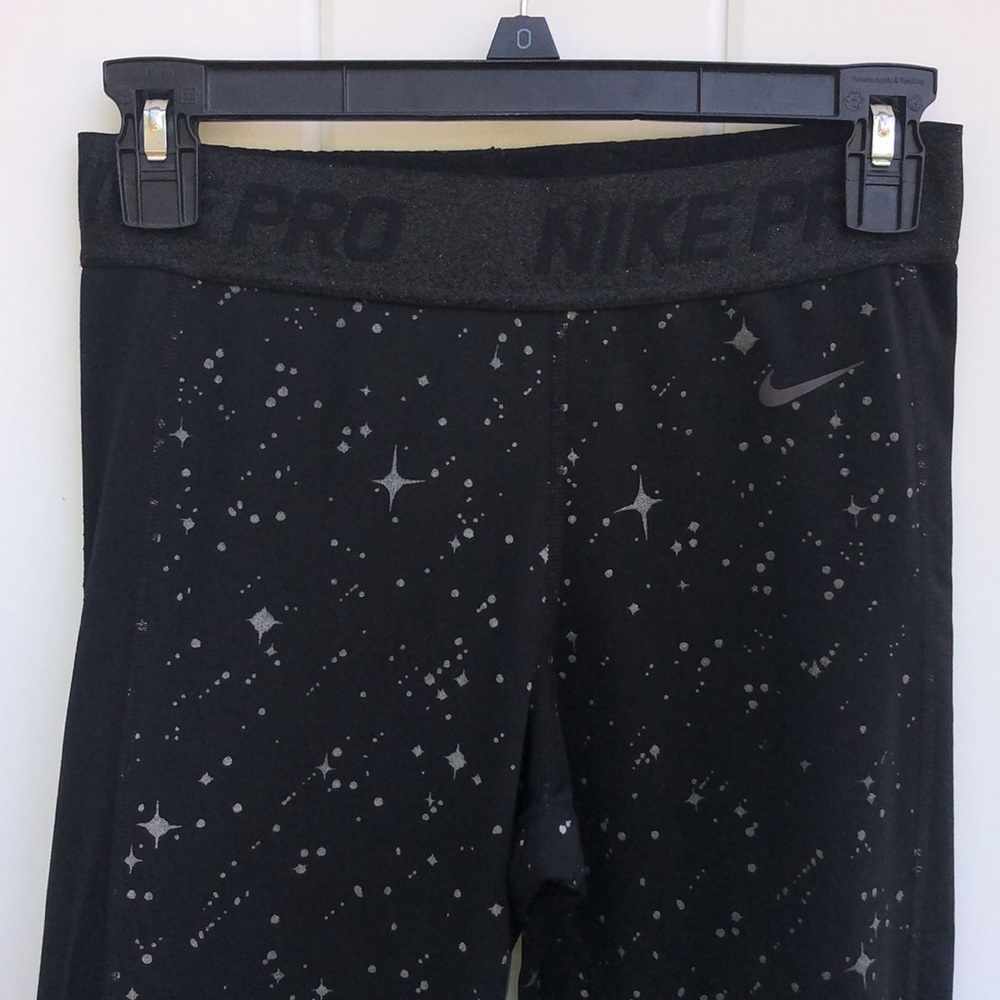 Nike pro star leggings training leggings workout pants gym leggings small unique - Picture 2 of 7